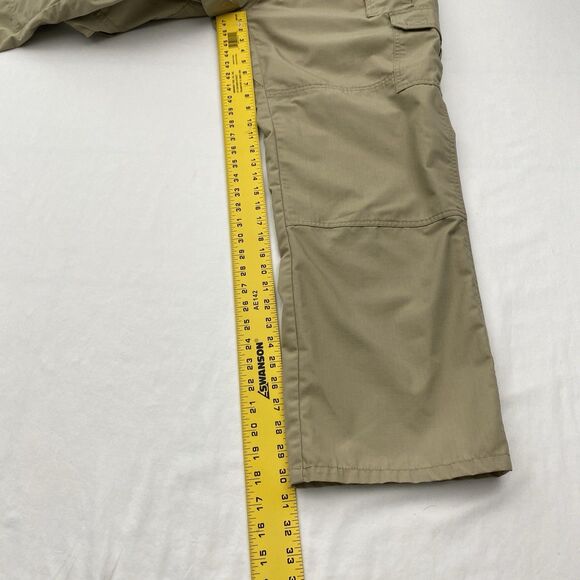 511 Tactical Cargo Pants Womens 18 Khaki Tan Straight Leg Pockets EMT Military - Picture 9 of 13